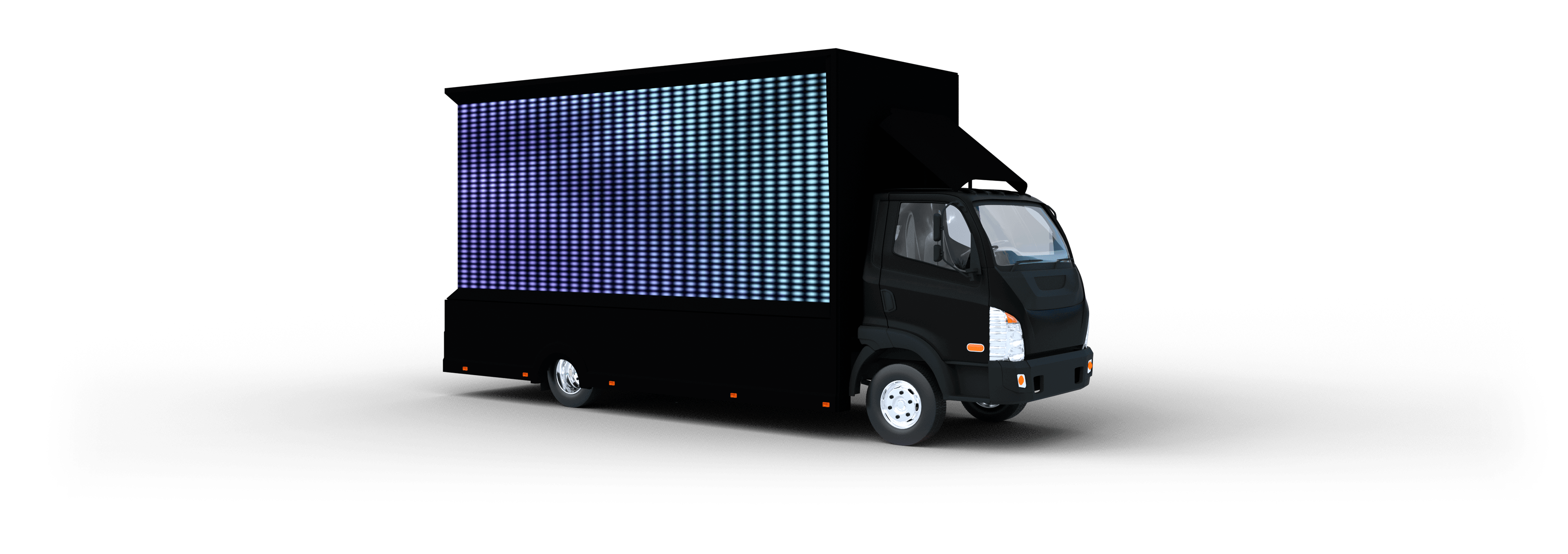 Adinn roadshow advertising vehicle