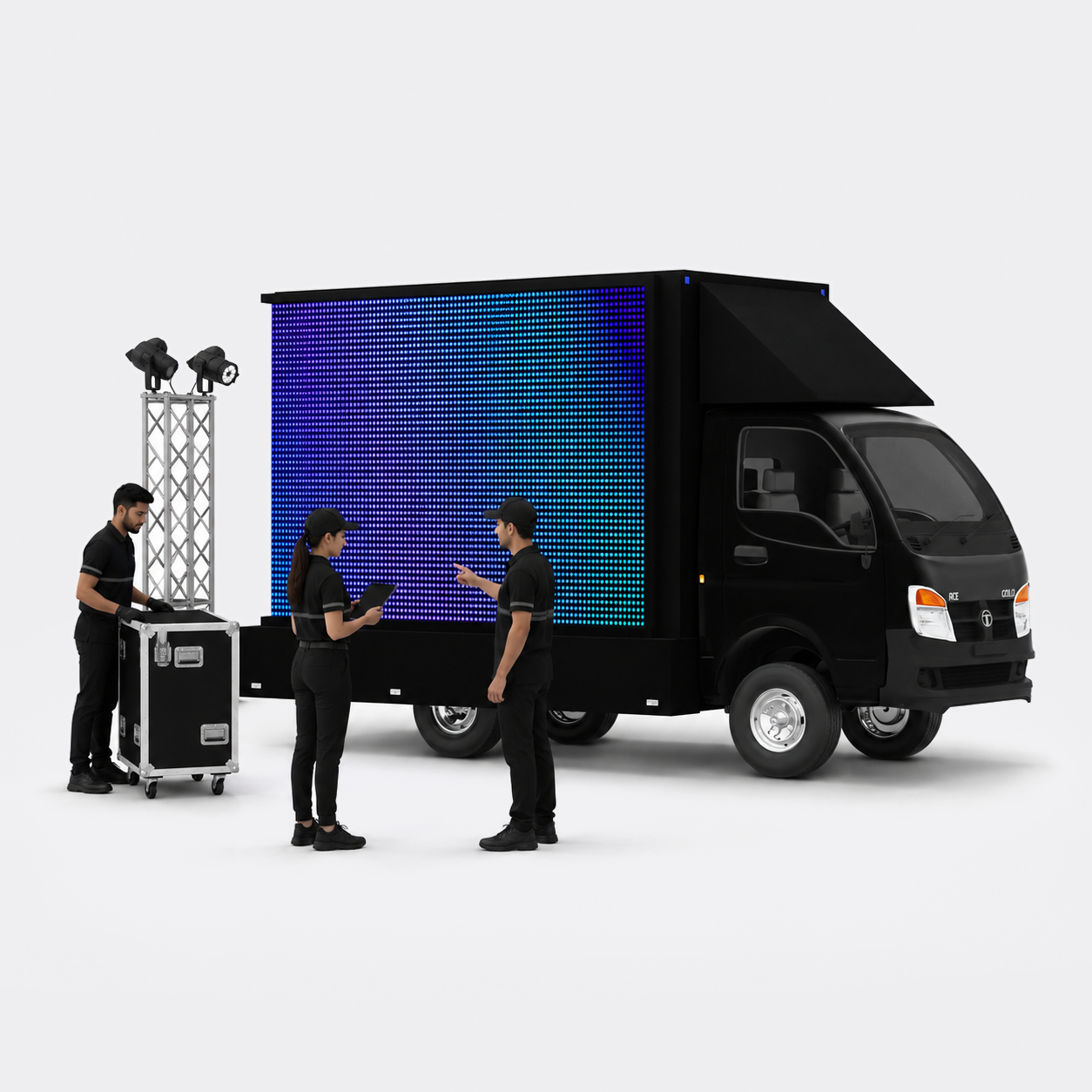 Professional & Road-Ready roadshow vehicle